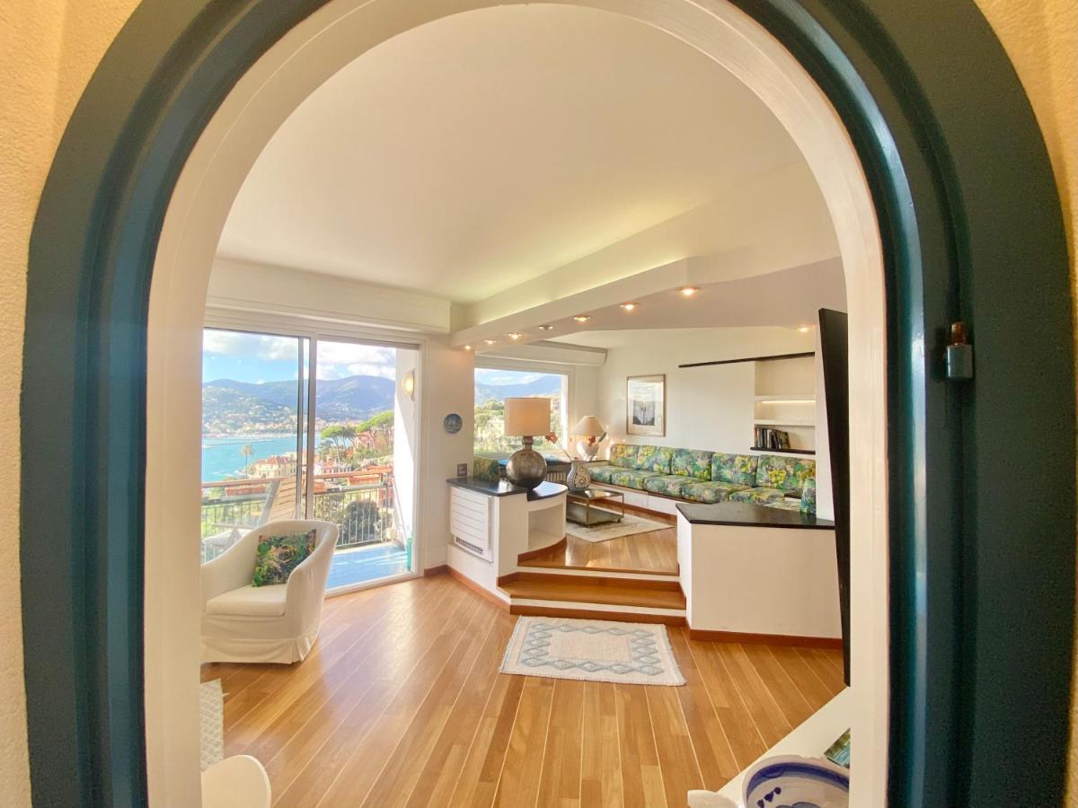 Welcome Riviera - Paradiso 12-Ultimo Restauro Nel 2025-Vista Mare Stupenda-Balcone Con Vista Meravigliosa Piu' Terrazza Solarium Sovrastante Di 70 Mq Esterna Rapallo Eksteriør billede