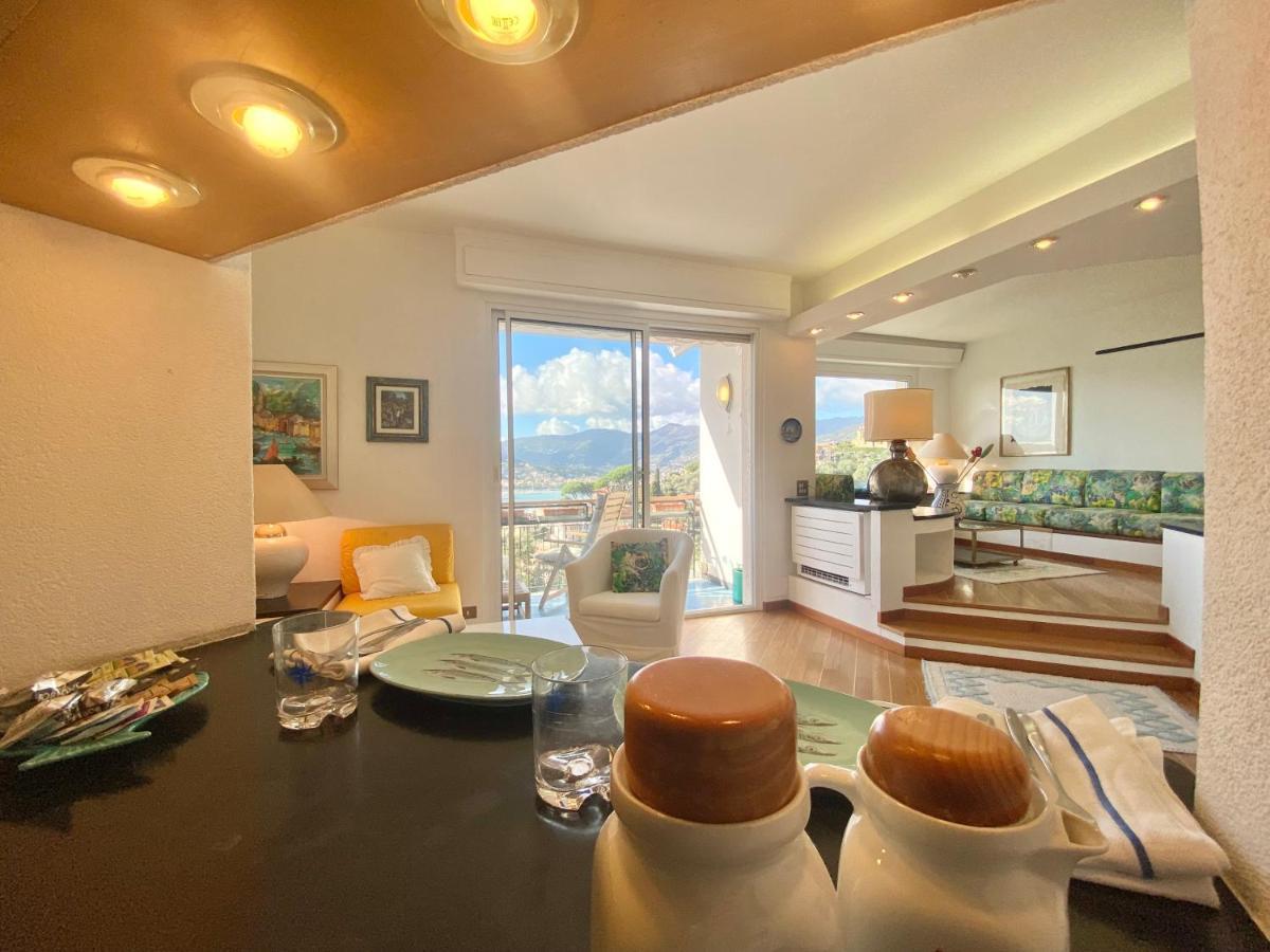 Welcome Riviera - Paradiso 12-Ultimo Restauro Nel 2025-Vista Mare Stupenda-Balcone Con Vista Meravigliosa Piu' Terrazza Solarium Sovrastante Di 70 Mq Esterna Rapallo Eksteriør billede