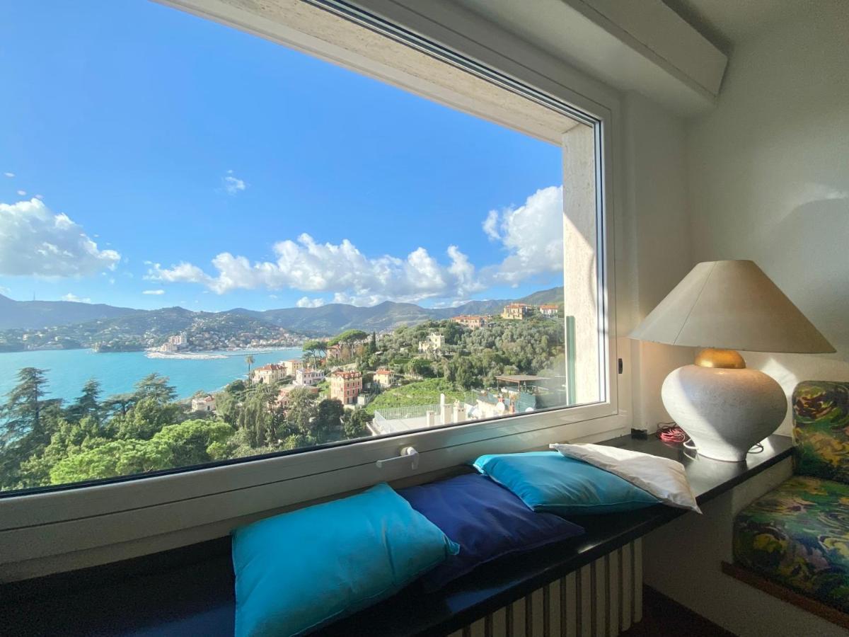 Welcome Riviera - Paradiso 12-Ultimo Restauro Nel 2025-Vista Mare Stupenda-Balcone Con Vista Meravigliosa Piu' Terrazza Solarium Sovrastante Di 70 Mq Esterna Rapallo Eksteriør billede